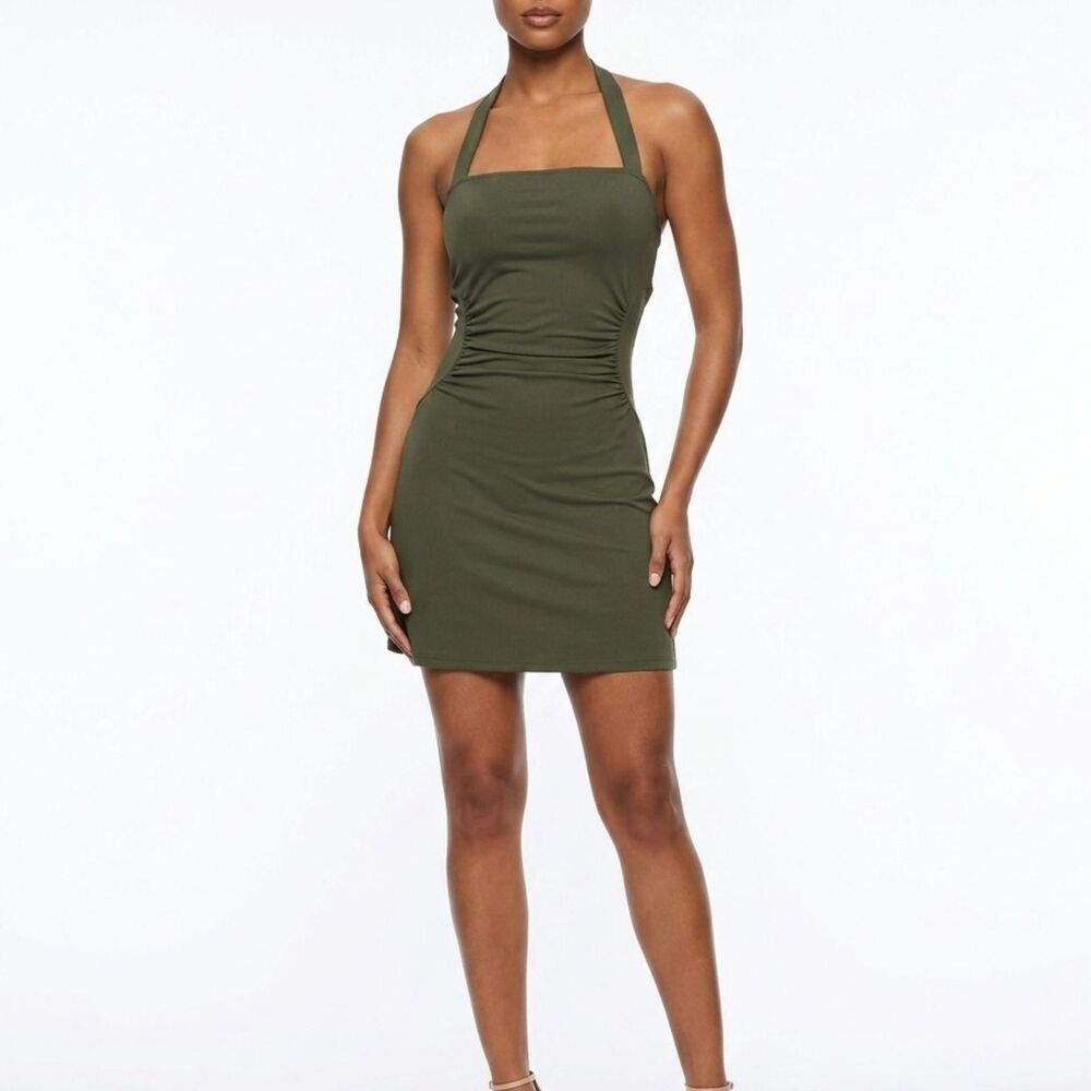 Shein Women's Green Casual-dresses
